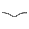 Waved Browband with big premium crystals