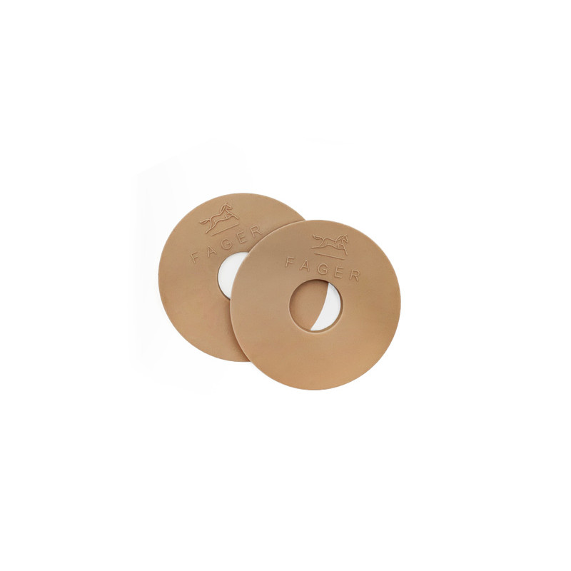 Rondelles de mors en silicone Fager