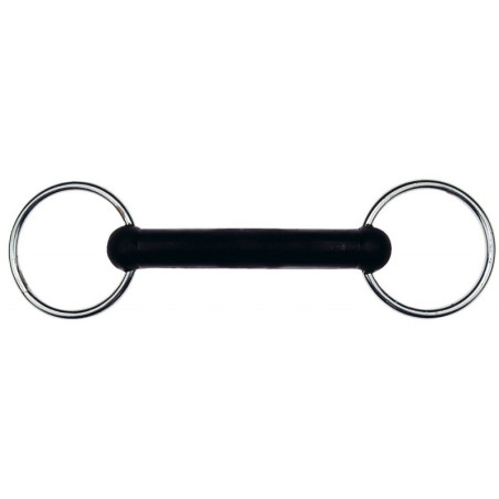 Loose ring straight rubber bit Feeling