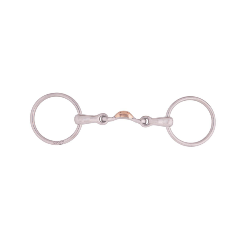 Pessoa Double Jointed Loose Ring Snaffle Magic System - Metalab