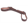 Leather Curb chain