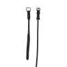 Throatlatch Rolled with dark Stitched