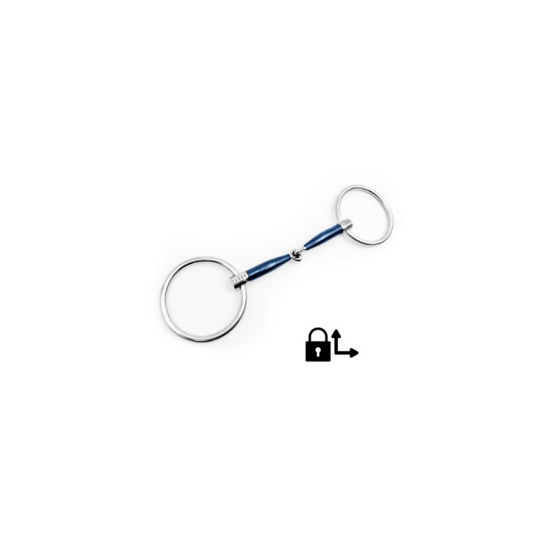 Mors Anna 2 anneaux simple brisure bloqué Fager | M&M