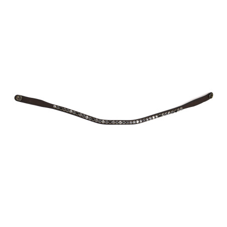 Frontal FaySport à strass noir