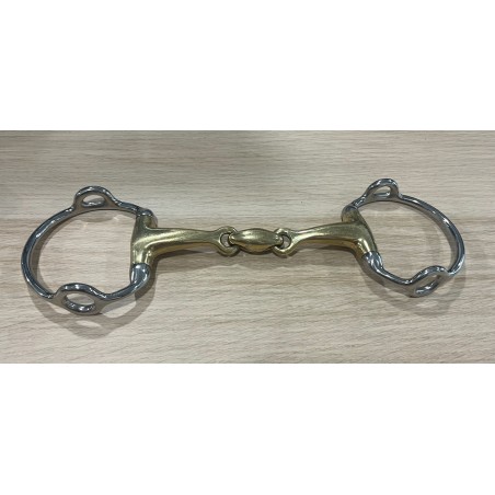 Eggbutt gag bit double jointed - Jump'in used