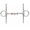 Full Cheek Snaffle with Copper Peanut - Shires