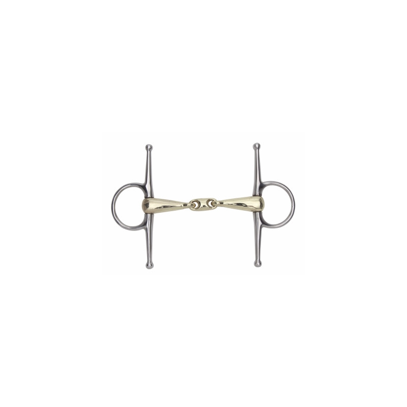 Mors à Aiguilles double brisure en cuivre - Shires