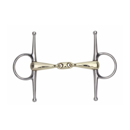 Mors à Aiguilles double brisure en cuivre - Shires