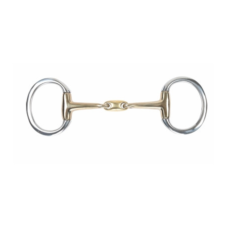 Mors à Olives double brisure en cuivre - Shires