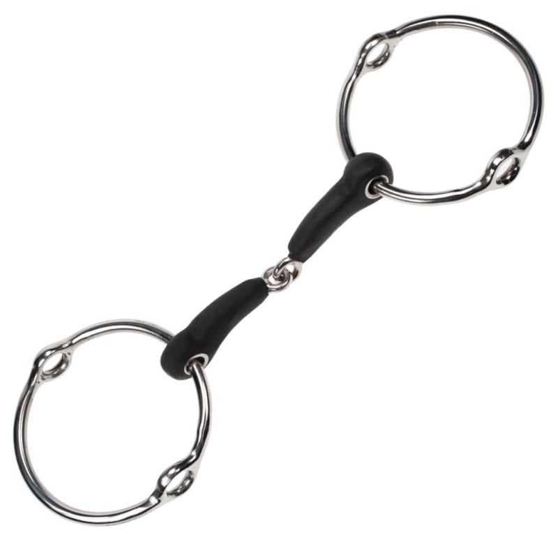 Mors releveur simple brisure caoutchouc - Abbey