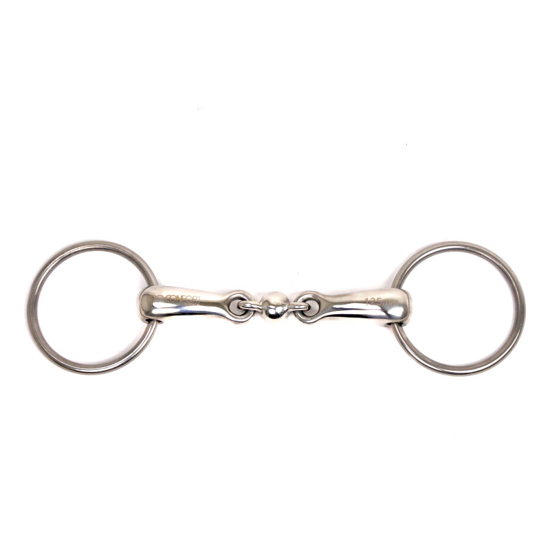 Mors Simple Double Brisure Lien Boule 20mm