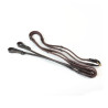 Snaffle reins S serie, Leather rolled with stopper