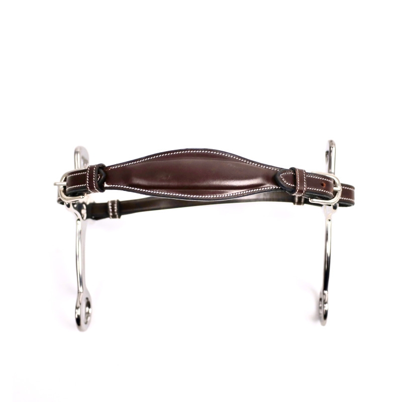 Leather hackamore