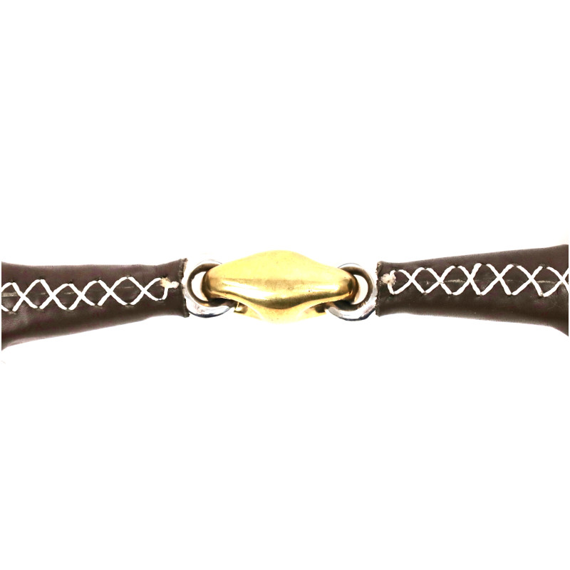 Eggbutt double jointed with leather - Jump'in