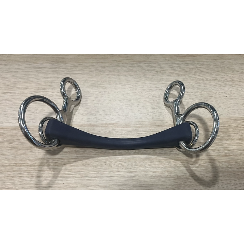 Baucher flexible straight rubber but used