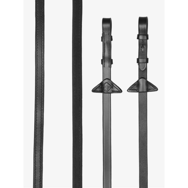 Rênes Hunter cuir grip  - Le Mieux