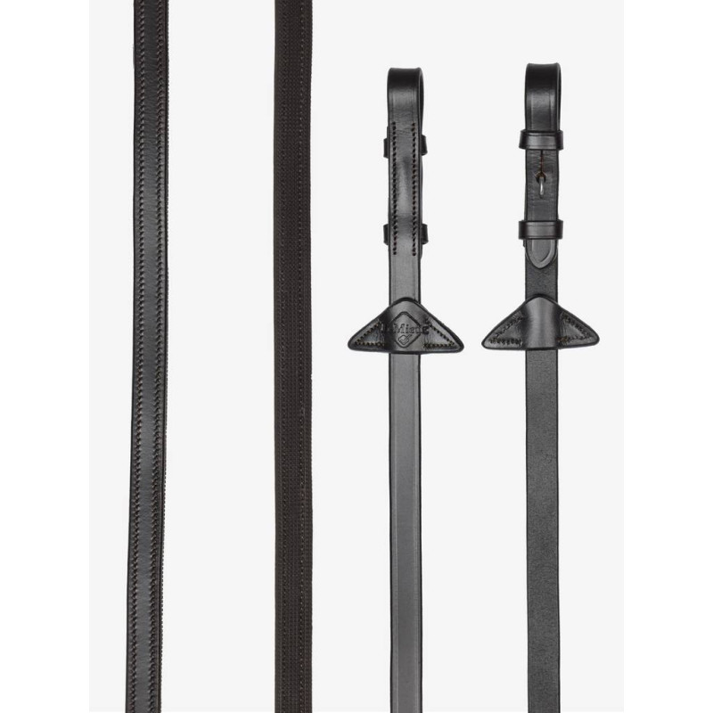 Reins Hunter leather grip - Le Mieux