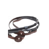 Reins Adjust rubber with stopper Diamands IHWT