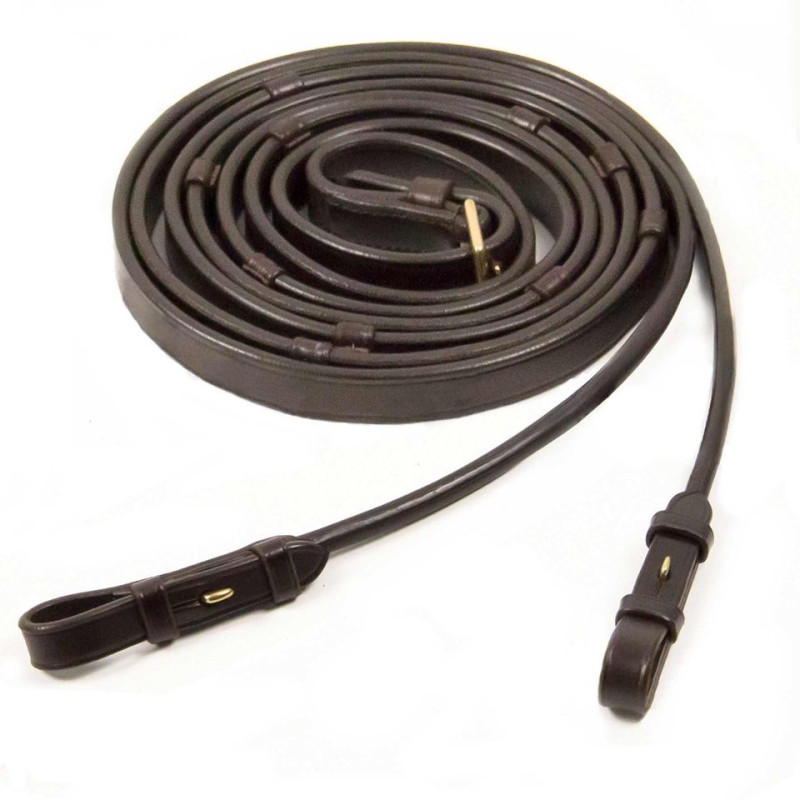 Leather Reins Rolled