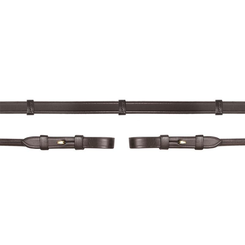 Leather Reins Rolled