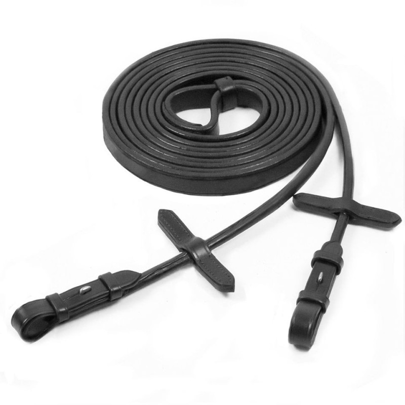 Double Bridle Reins Rolled
