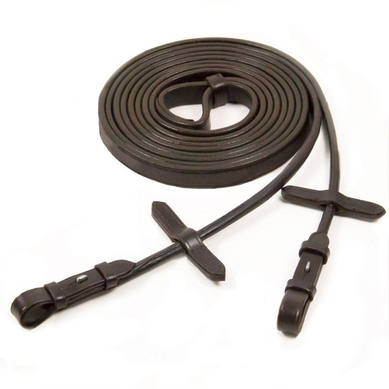 Double Bridle Reins Rolled