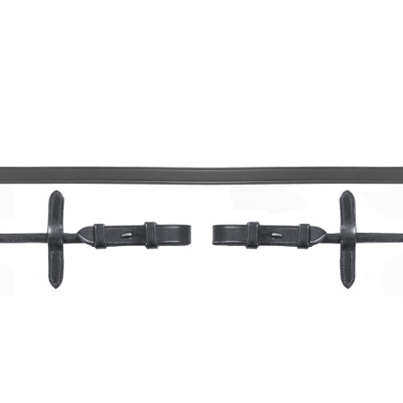 Double Bridle Reins Rolled