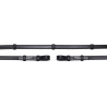 Double Bridle Reins with Stops Leather