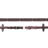 Leather Reins Durasoft with stopper