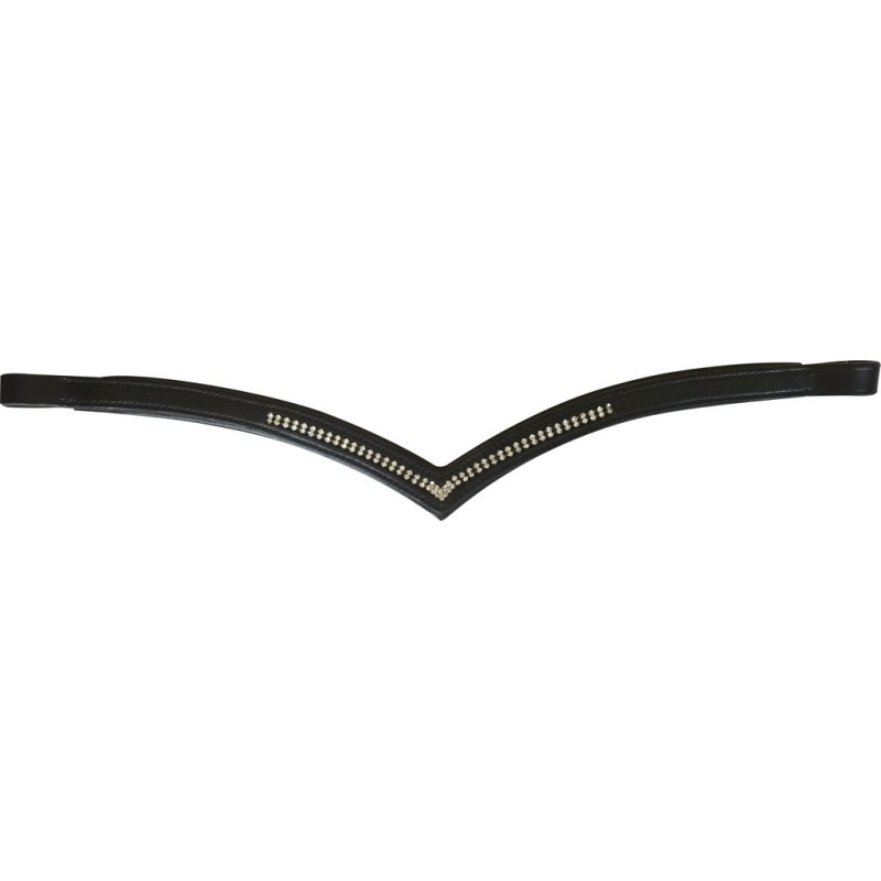 V shape Browband with Strass Norton