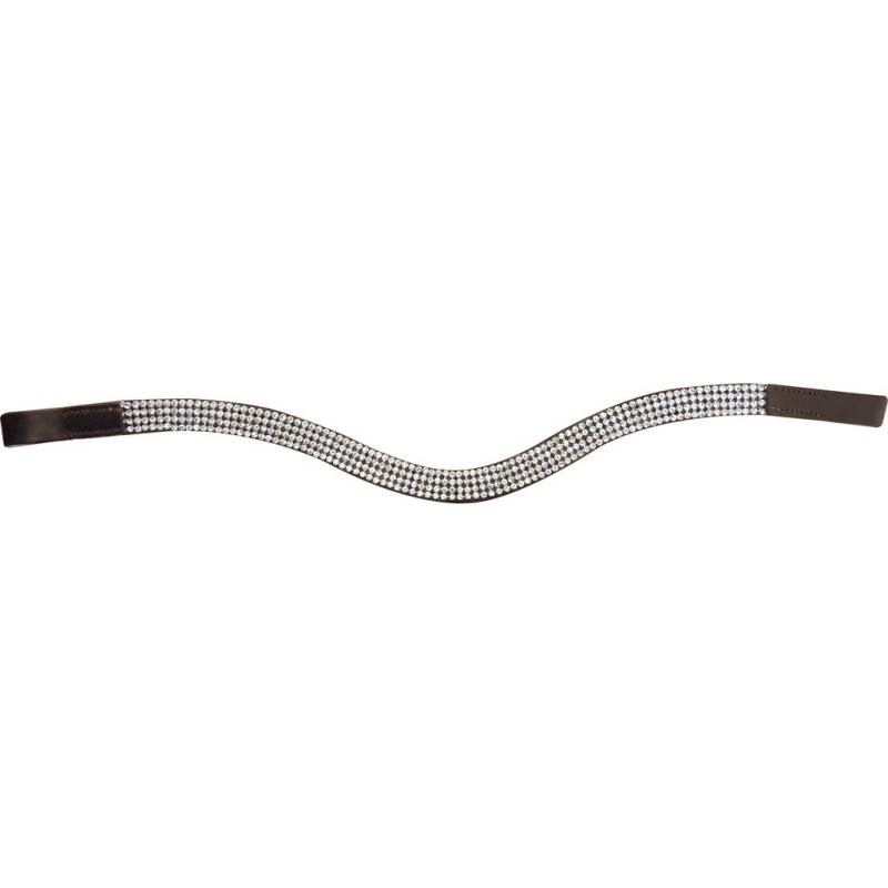V shape Browband with Strass Norton