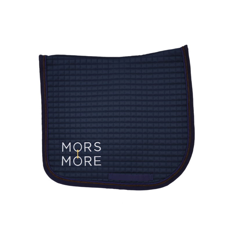 Dressage blue saddle pad Mors and More