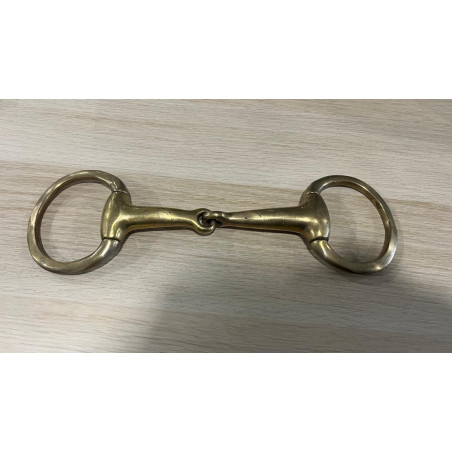 Eggbutt single jointed with flat ring used
