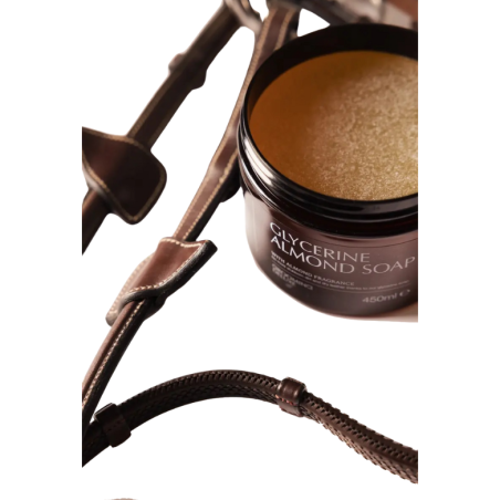 Savon glycériné amande pour cuir Grooming deluxe