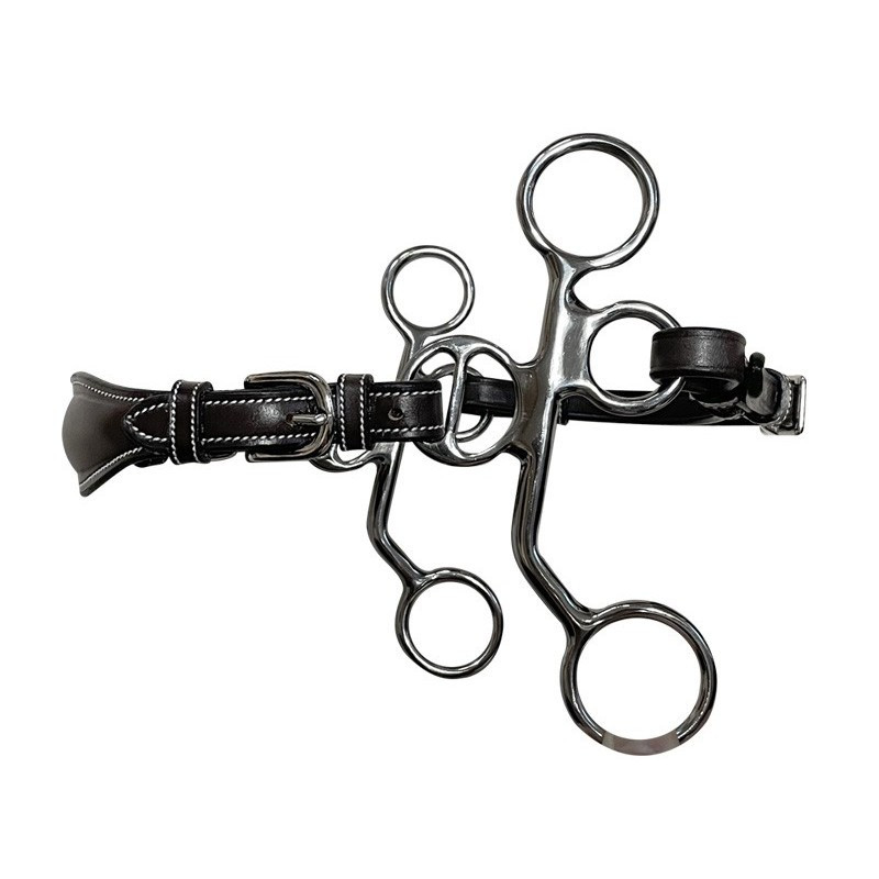 Small cheek PONY leather Hackamore