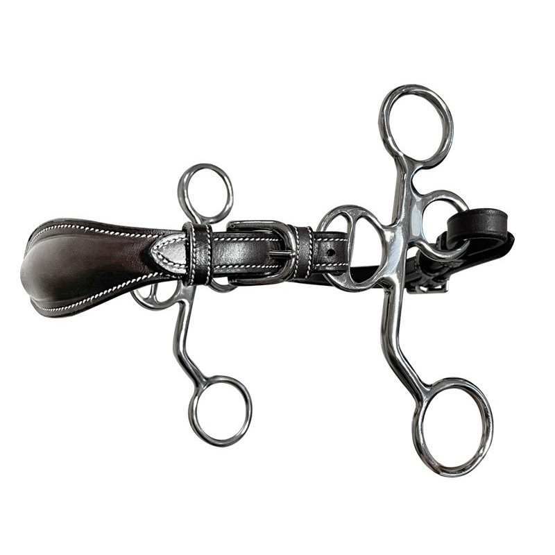 Small cheek PONY leather Hackamore