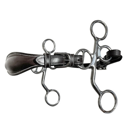 Small cheek PONY leather Hackamore