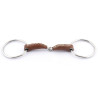 Loose ring with leather