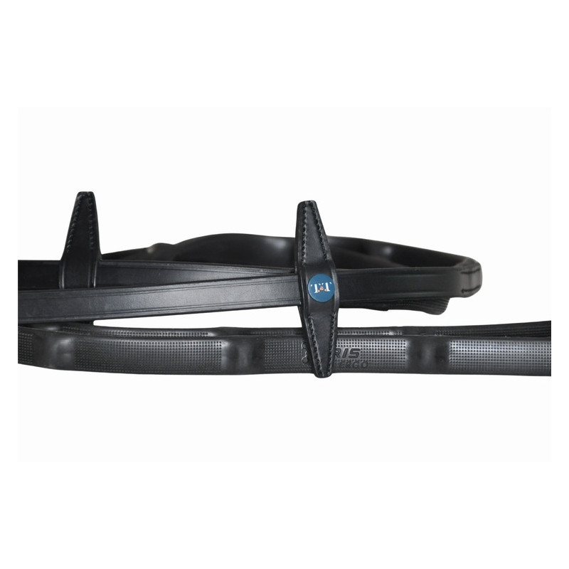 Rubber Reins With Stoppers Small Spikes