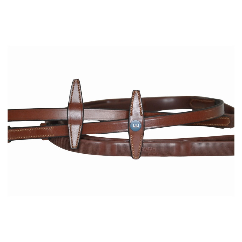 Rubber Reins With Stoppers Small Spikes