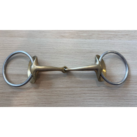 loose ring snaffle jointed Golden Wings used