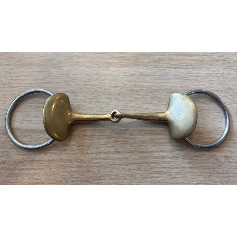 loose ring snaffle jointed  Golden Wings used
