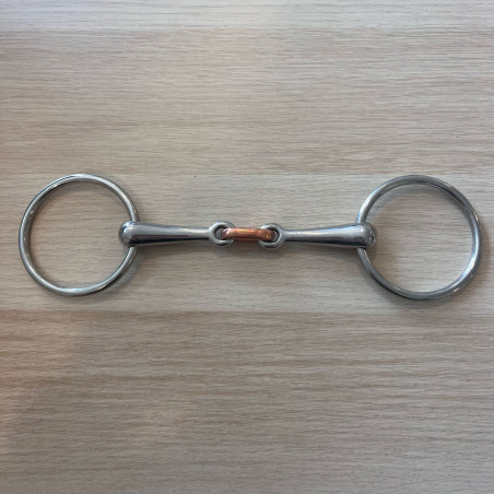French mouth loose ring bit thin used