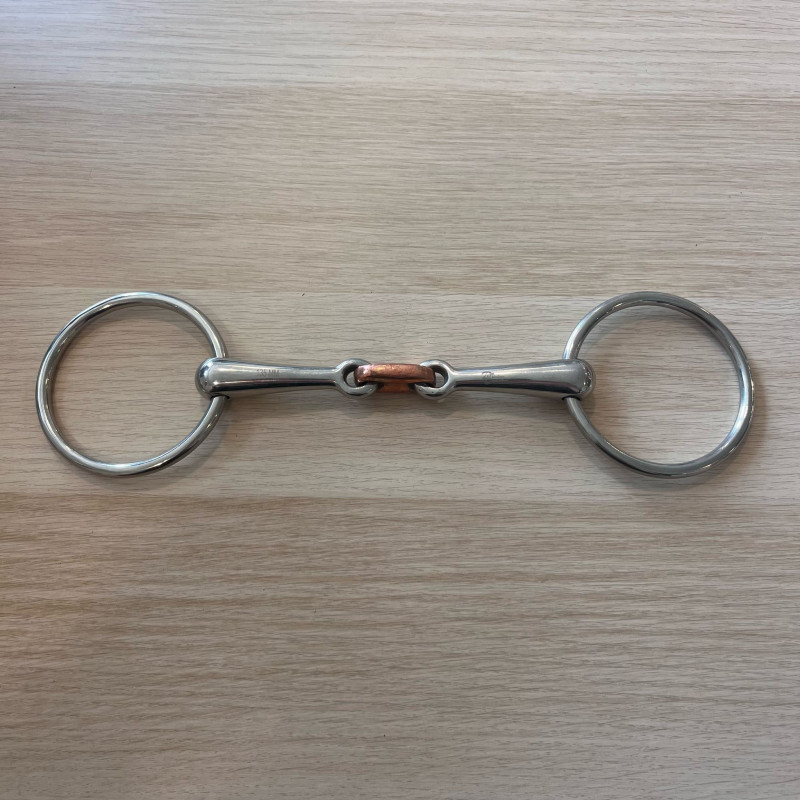 French mouth loose ring bit thin used