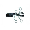 Leather hackamore small shanks