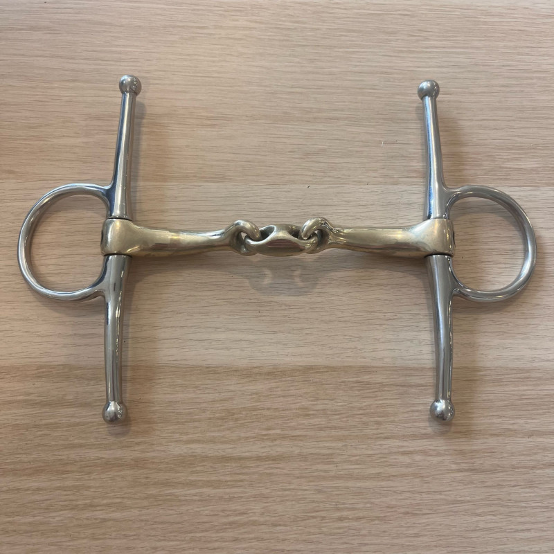 Full cheek bit Dynamic RS double joint used