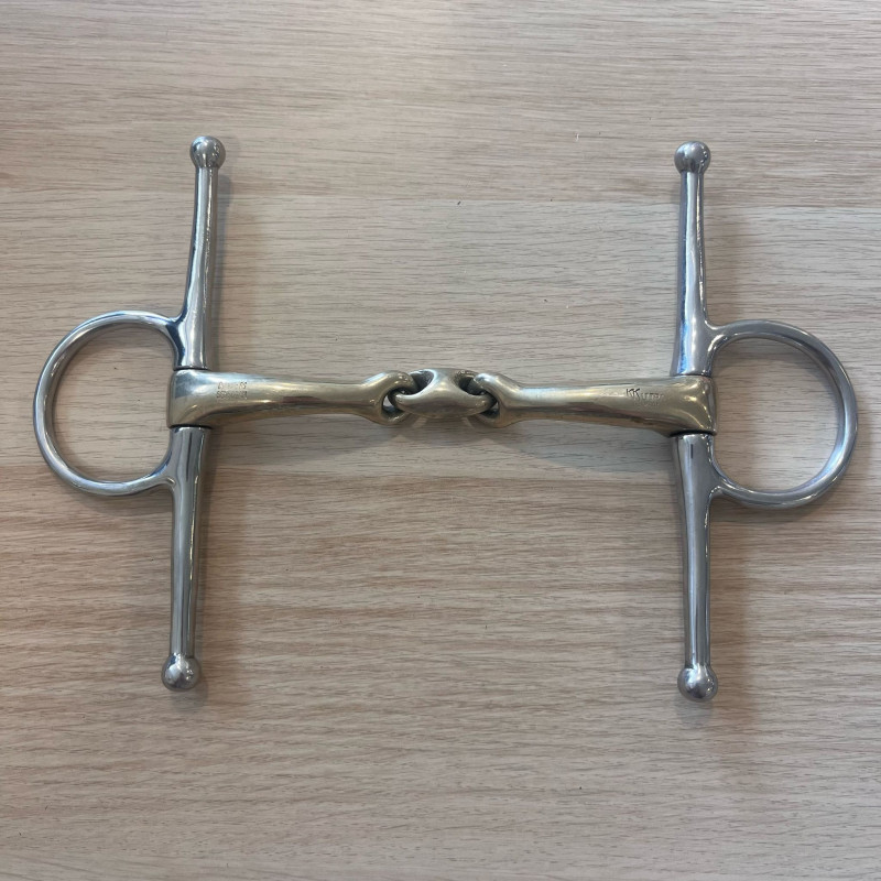 Full cheek bit Dynamic RS double joint used
