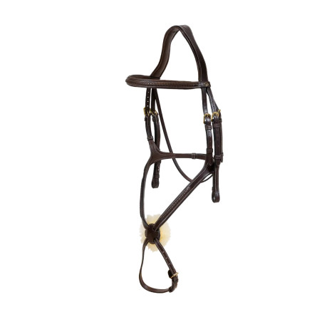 Plaited fig 8 Noseband Bridle - D Collection