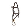 Plaited fig 8 Noseband Bridle - D Collection