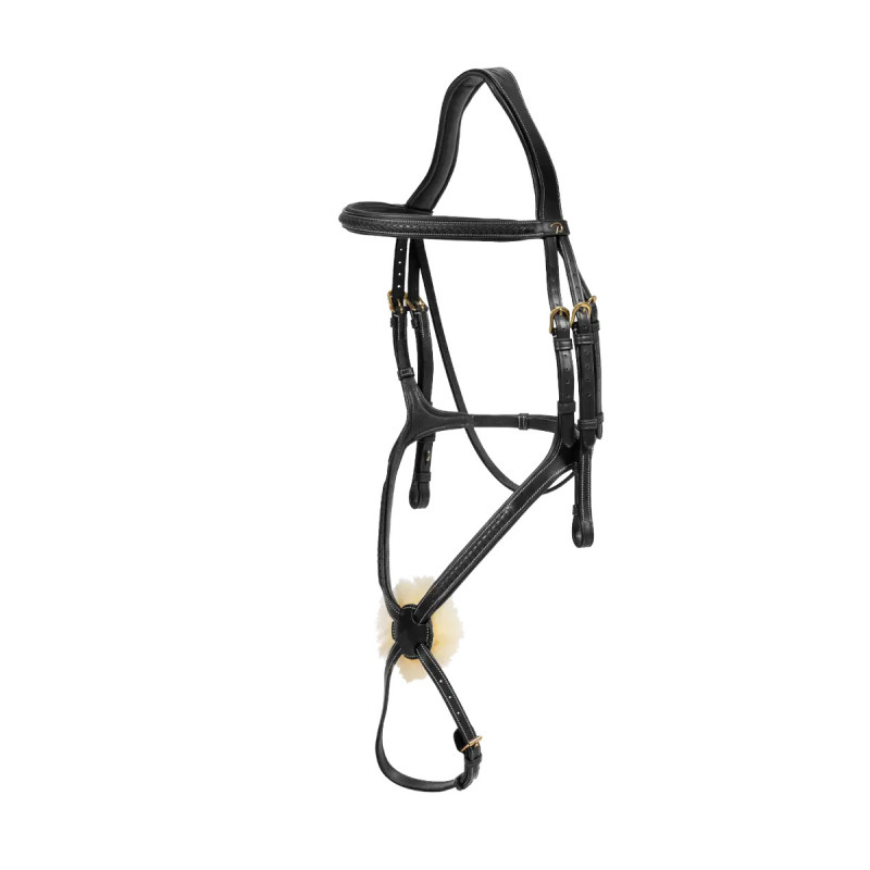 Plaited fig 8 Noseband Bridle - D Collection